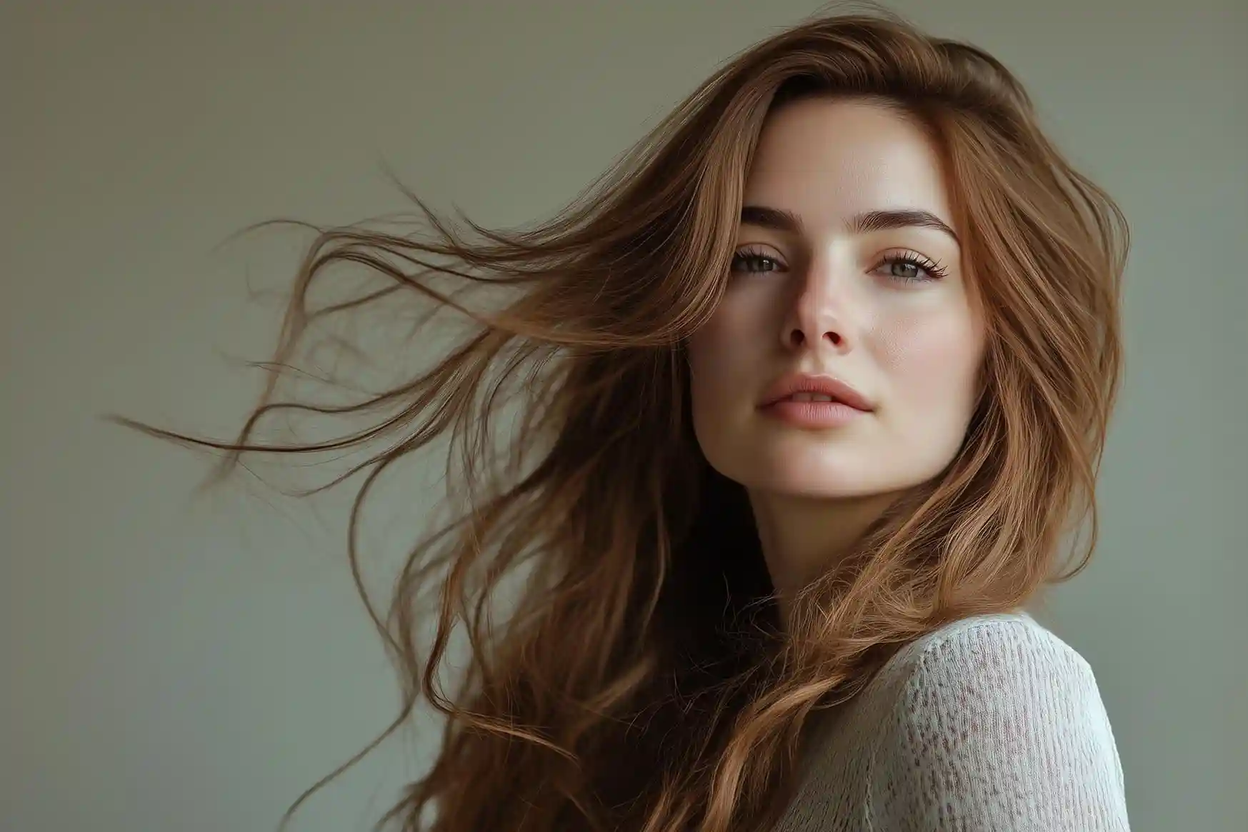 Air-drying hair extensions naturally