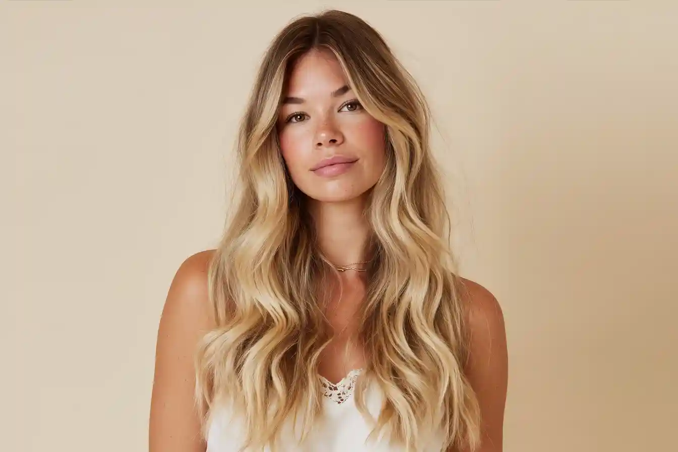 Balayage hair colour Melbourne seamless grow-out at ZAYN The Organic Salon St Kilda